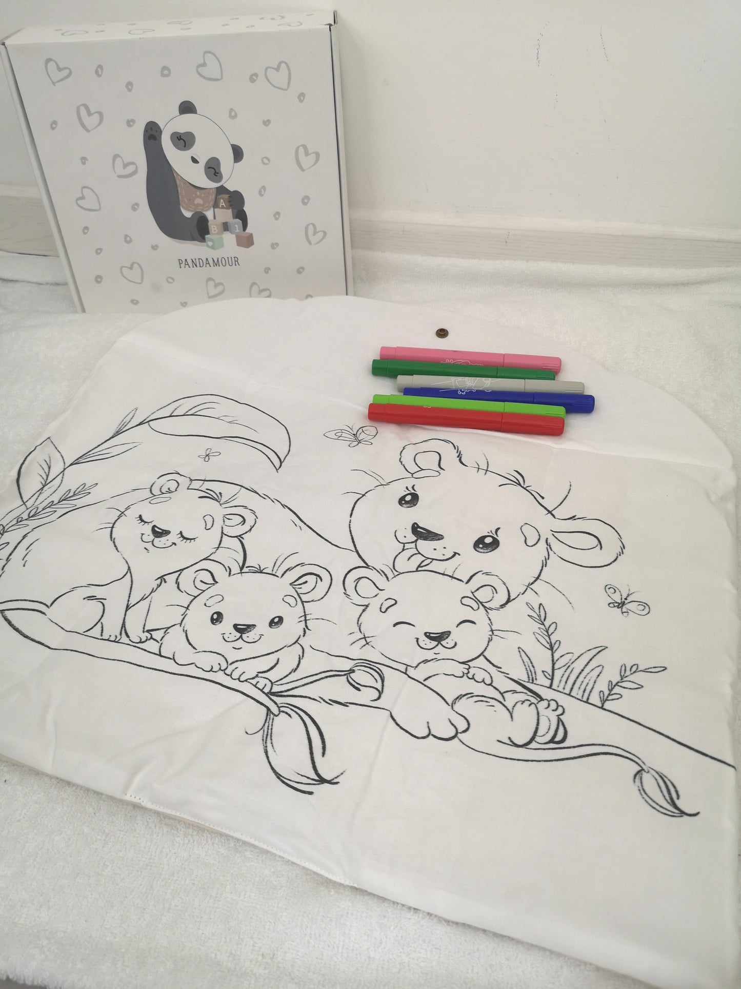Coloriage lavable nomade