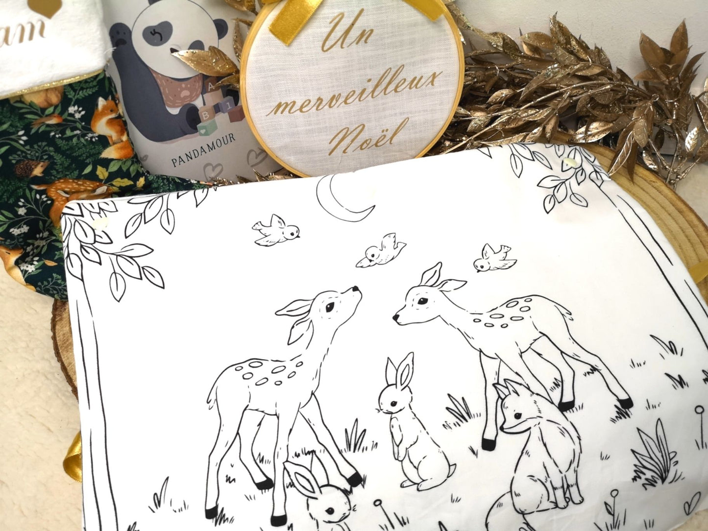Tapis de coloriage lavable nomade