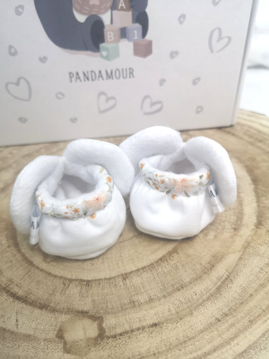 Chaussons bébé thème tipi